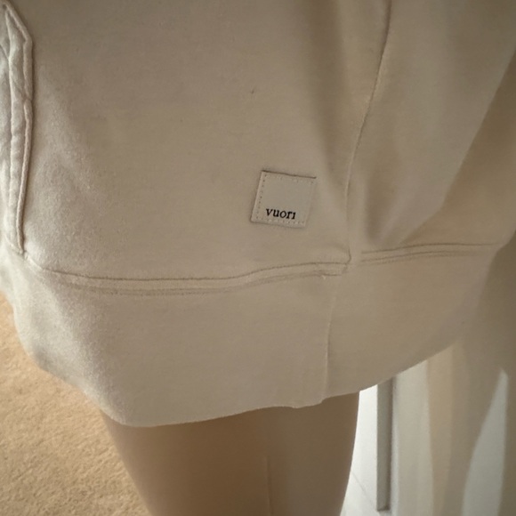 Vuori Beige Oversized Hoodie - Picture 2 of 4